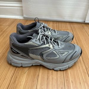 Axel Arigato Marathon Runner Sneakers Gray Leather Mesh Men’s Size 11